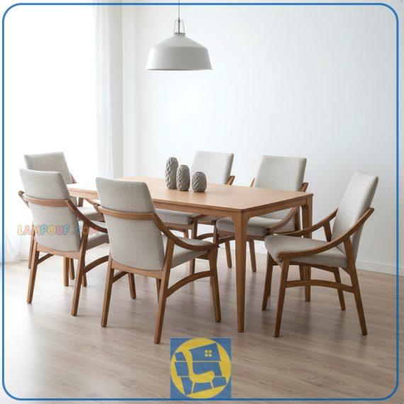 میز ناهارخوری چوبی 