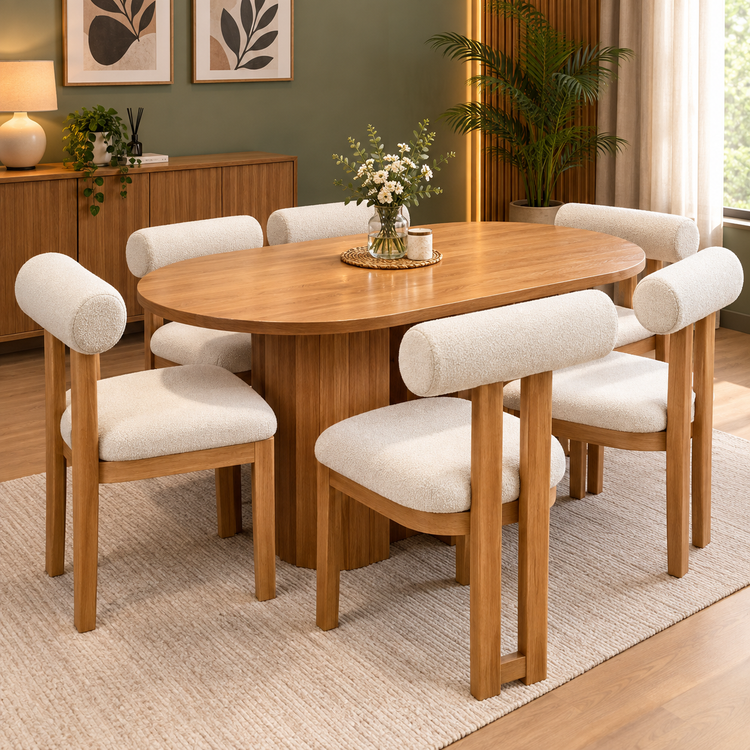 میز و صندلی ناهار خوری مدل بالشتی